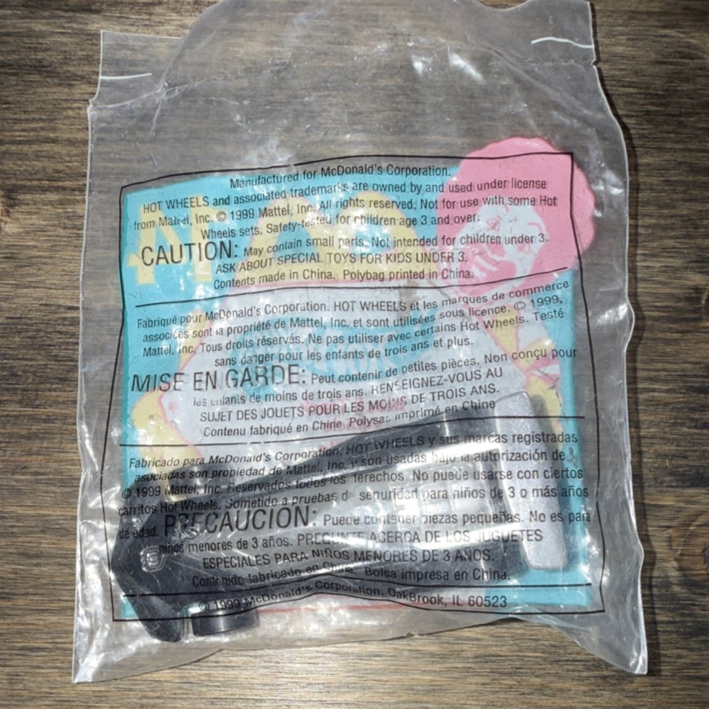 Hot Wheels McDonald's Happy Meal Toy Lot - 1999 NIP - Picture 8 of 11